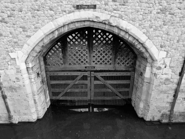 Puerta de los Traidores, Torre de Londres — Foto de Stock