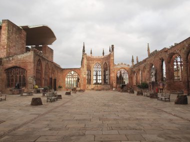 Coventry Cathedral ruins clipart