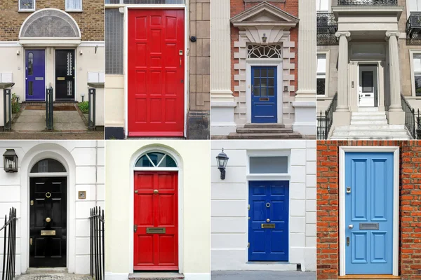 stock image British doors