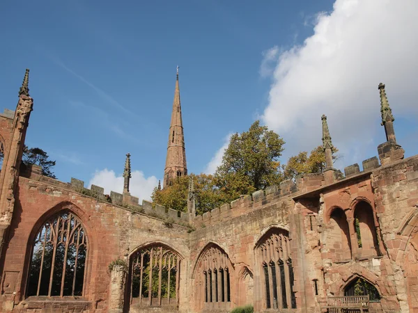 Ruínas da Catedral de Coventry — Fotografia de Stock