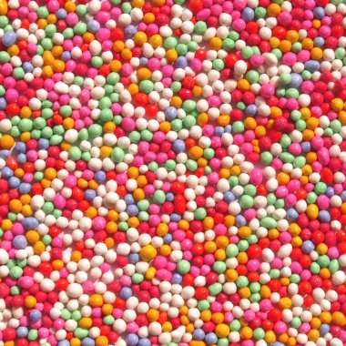 Colourful sugar