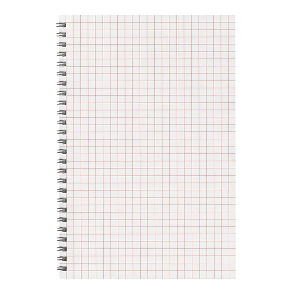 Blank notebook page — Stock Photo, Image