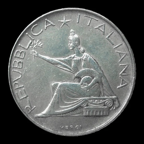 Italian coin — Stock Photo, Image