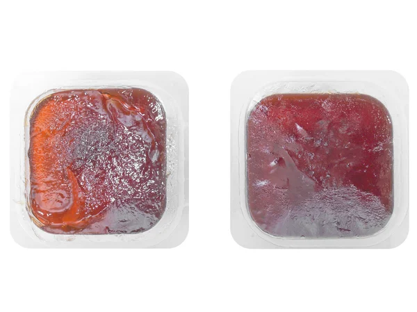 Мармелад из фруктового джема — стоковое фото