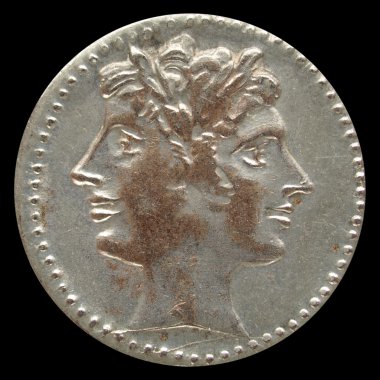 Roman coin clipart
