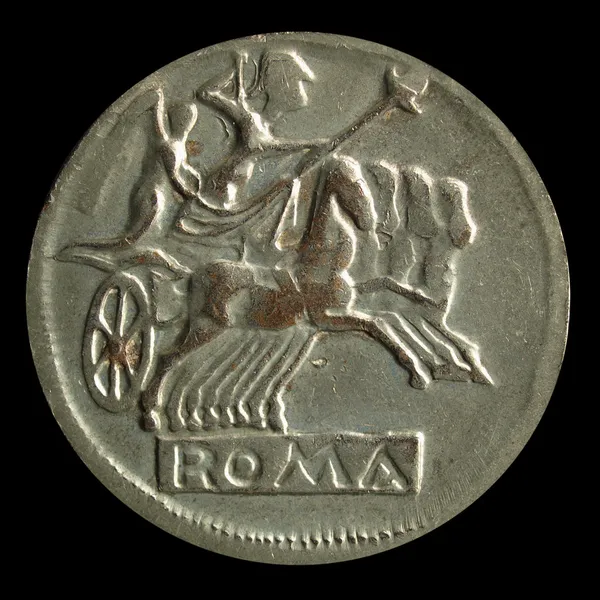 Moeda romana — Fotografia de Stock
