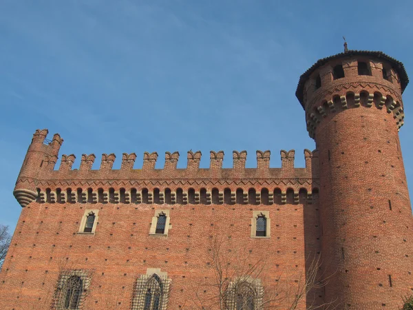 Castello mittelalterlich, turin, italien — Stockfoto
