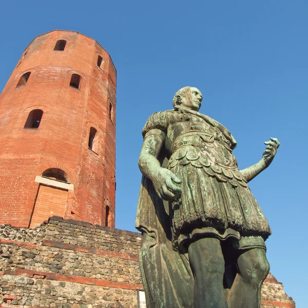 Roman statue of Augustus — Stock Photo, Image
