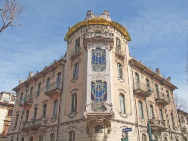 Casa Fleur Fenoglio, Turin clipart