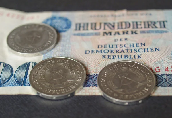 DDR banknot — Stok fotoğraf