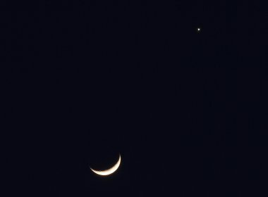 Moon and Venus clipart