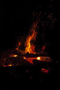 Bonfire clipart