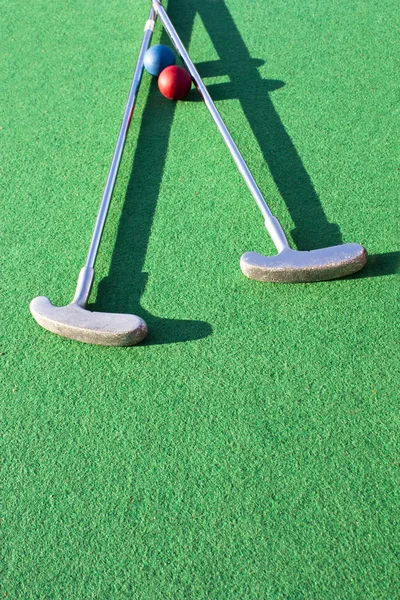 Minigolfanlage — Stockfoto