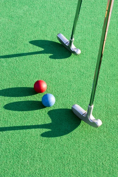 Golf koncentration — Stockfoto