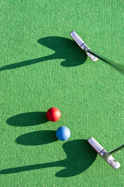 Golf koncentration — Stockfoto