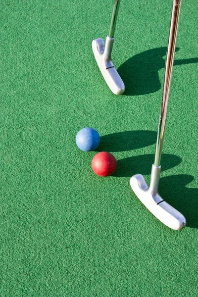 Mini campo de golfe — Fotografia de Stock