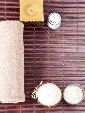 Beautiful set for spa and aromatherapy