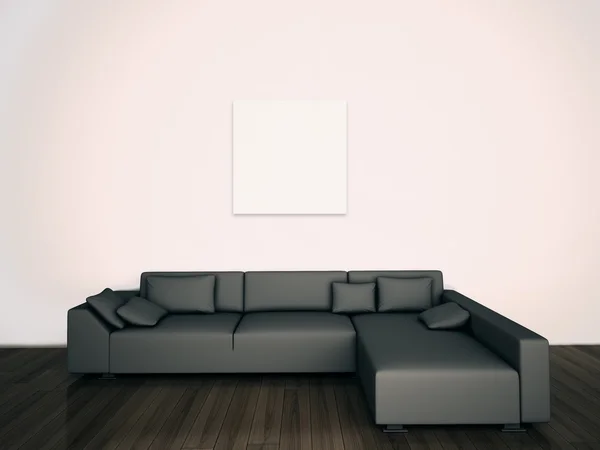 Modernes, komfortables Interieur — Stockfoto