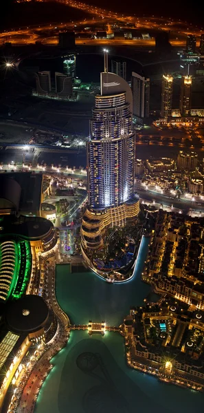 stock image Bird's eye view of Address Hotel in Dubai