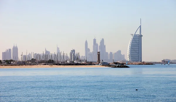 View of Burj Al Arab Hotel from Jumeirah beach