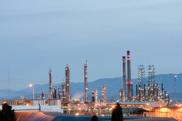 Rafineria ropy naftowej Obraz Stockowy