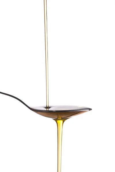 Strumień oleju z oliwek Zdjęcie Stockowe