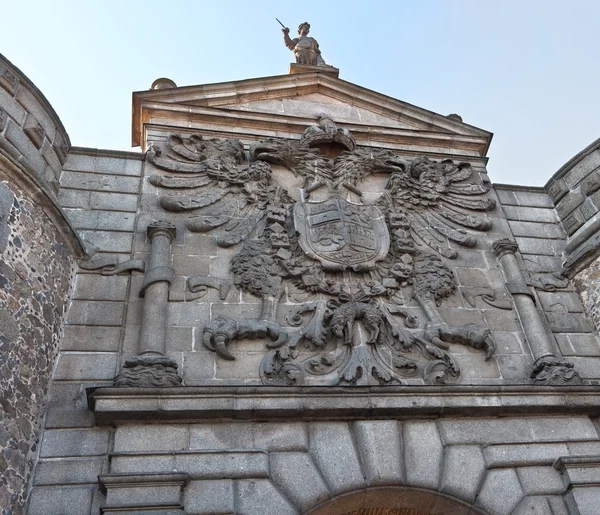 Puerta Bisagra in Toledo, Spanje — Stockfoto