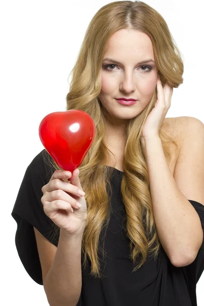 stock image Woman with heart