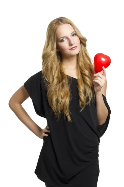 stock image Woman with heart