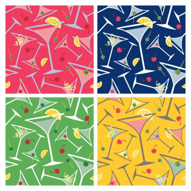 Martini Pattern clipart