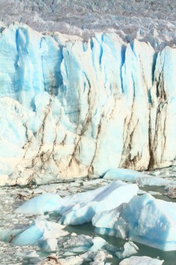 perito moreno buzulu, Patagonya, Arjantin.