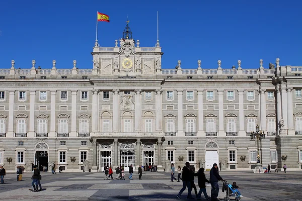 Palacio реально в Мадриді, Іспанія — стокове фото