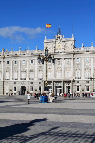 Palacio real v Madridu, Španělsko — Stock fotografie