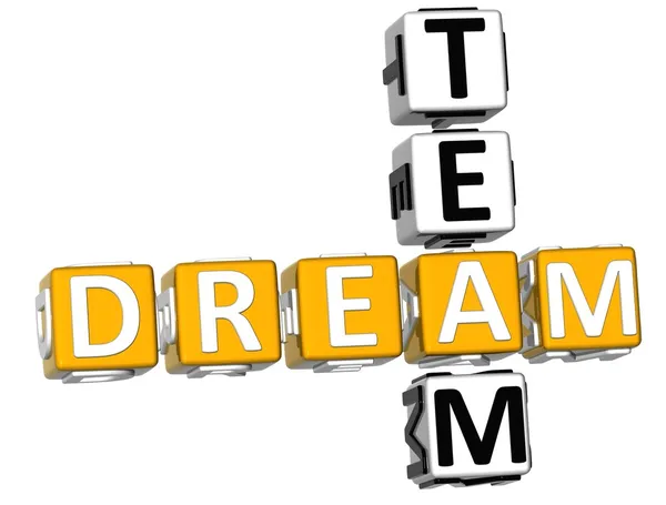 3D Dream Team — стоковое фото