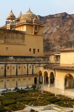 Amber fort ayında jaipur, Hindistan.