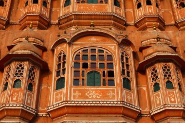 Hawa Mahal, rüzgarların saray, Jaipur, Rajasthan, Hindistan.