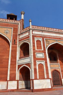 Yeni delhi Hümayun kabirde güneşli gün, Hindistan.