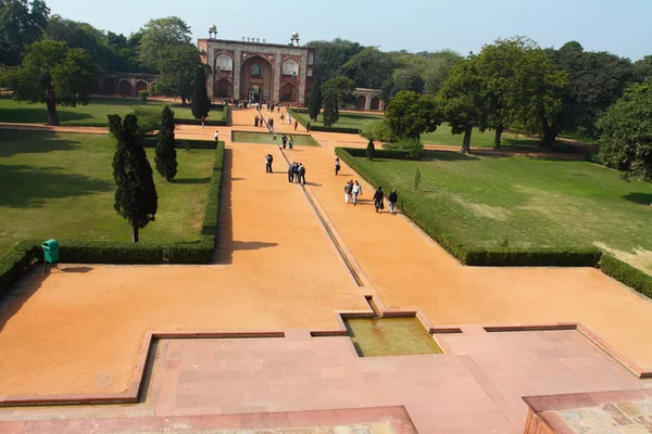 Stock image Humayun Tomb in New Delhi during the sunny day, India.