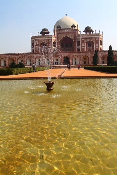 stock image Humayun Tomb in New Delhi during the sunny day, India.