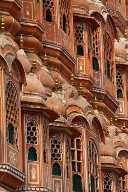 Hawa Mahal, rüzgarların saray, Jaipur, Rajasthan, Hindistan.