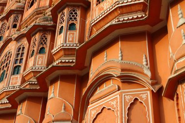 Hawa Mahal, rüzgarların saray, Jaipur, Rajasthan, Hindistan.