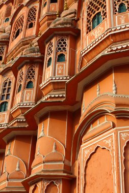 Hawa Mahal, rüzgarların saray, Jaipur, Rajasthan, Hindistan.