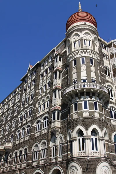 Historisches Luxushotel Taj Mahal Palace in Mumbai (ehemals Bombay), Indien — Stockfoto