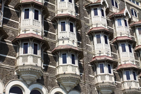 Luksusowy czterogwiazdkowy hotel taj mahal palace w mumbai (dawniej bombay), Indie — Zdjęcie stockowe