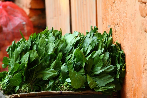 야채 시장에서 다양 한 야채입니다. 인도 — 스톡 사진