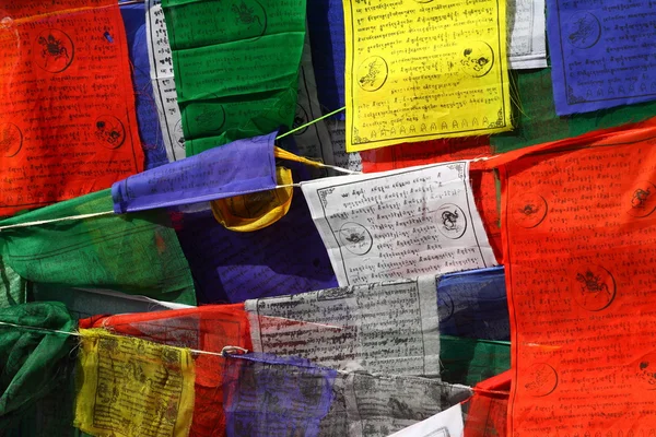 stock image Buddhist prayer flags