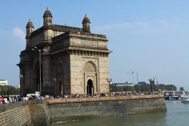 Gateway to India in Warm afternoon light, Mumbai. clipart