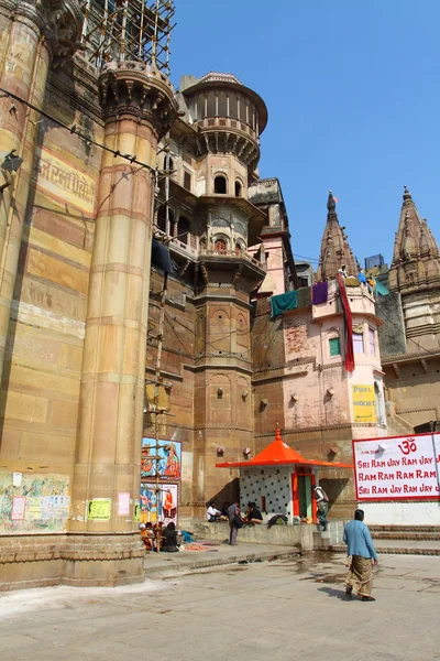 Kota Suci Varanasi dan Sungai Keramat Gangga — Stok Foto