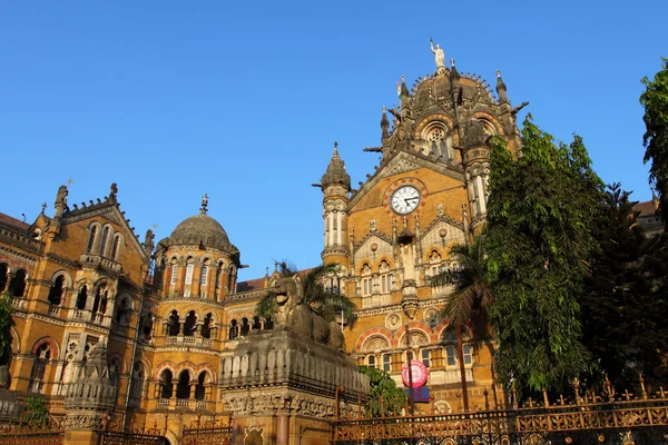 Gare de Victoria Terminus à Mumbai (Inde) ) — Photo