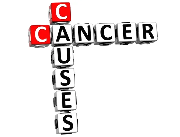 Krebs verursacht Kreuzworträtsel — Stockfoto